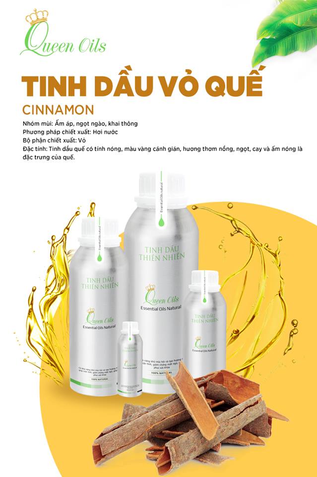 Káº¿t quáº£ hÃ¬nh áº£nh cho tinh dáº§u quáº¿ queen oils